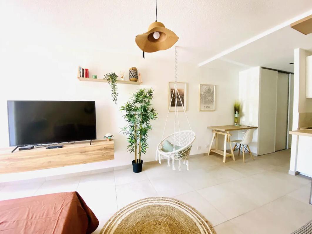 Studio Terrasse & Parking Gratuit En Residence ニーム エクステリア 写真
